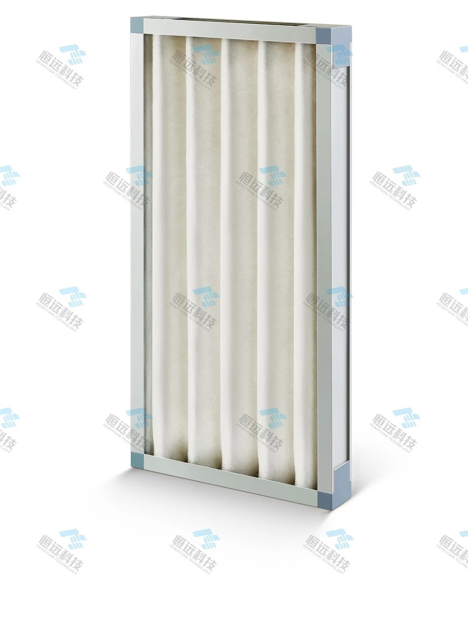 Aluminum Alloy Frame-type Air Purification Filter, Industrial Air Conditioning Pre-filtration Equipment, Primary Efficiency Panel Filter