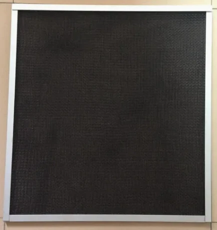 Aluminum Frame Panel Washable Metal Mesh Pre Air Filter