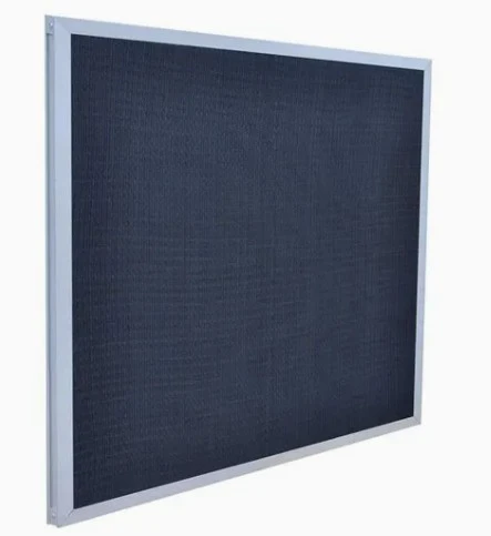 Aluminum Frame Panel Washable Metal Mesh Pre Air Filter factory