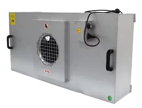 High-Capacity FFU Fan Filter Unit AC/EC/DC Motor H14 U15 HEPA ULPA Air Filter For Industrial Cleanroom Restaurant New Condition
