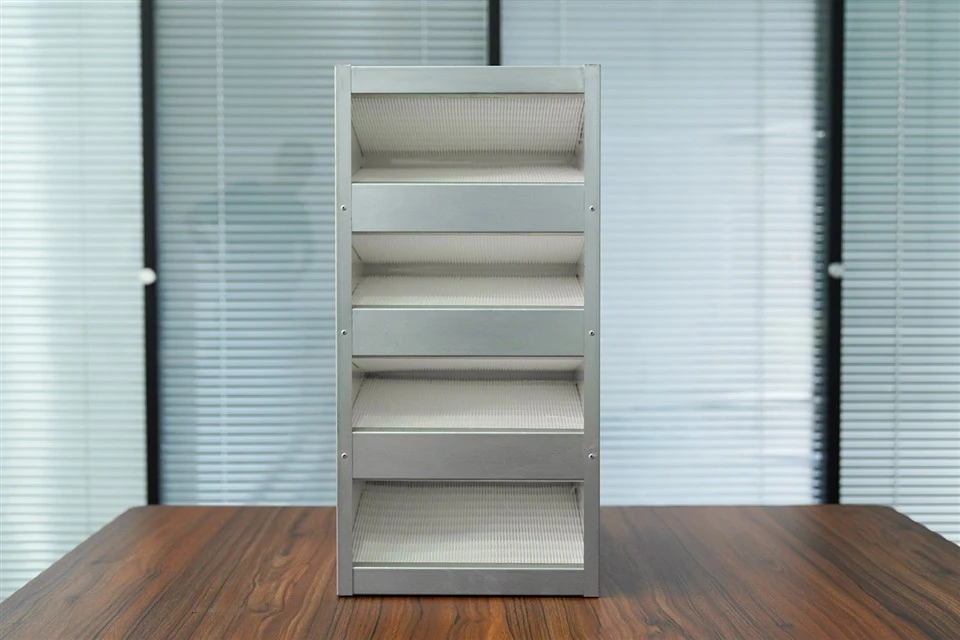 High Dust Holding Capacity HVAC Filtration V Bank HEPA Filter best