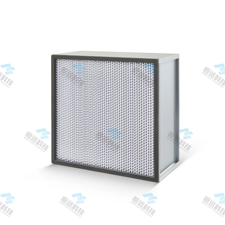 High Efficiency Air Filter with Partition