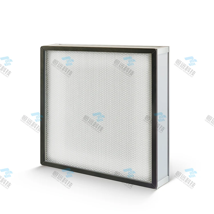 High Efficiency Air Filter without Partition