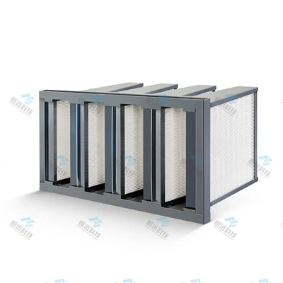 Cleaning method for medium efficiency filters