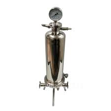 Precautions for the use of sanitary single-core liquid filters