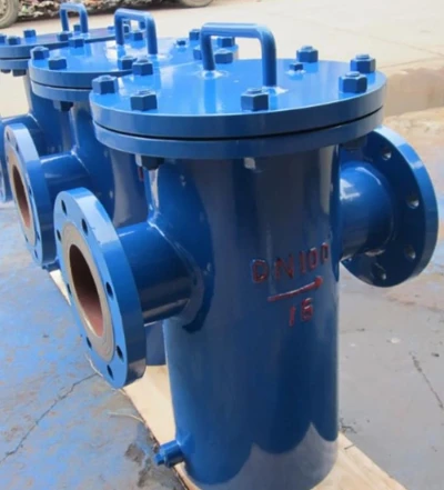What fluid systems are basket filters suitable for