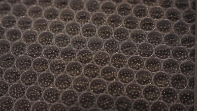 HVAC air filtration system with honeycomb activated carbon filter