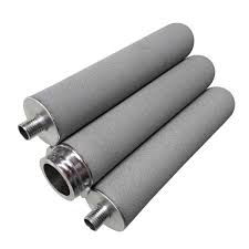 1-90 μm 316L stainless steel sintered metal mesh candle type filter element