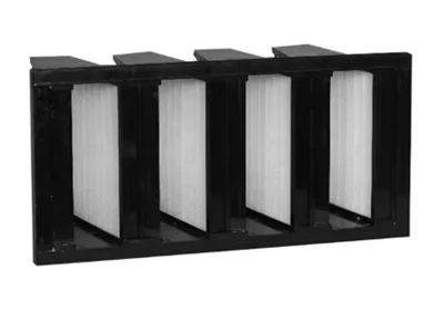 High Dust Holding W-Type Sub-High Efficiency Filter Glass Fiber Media, 80°C Temp Resistance
