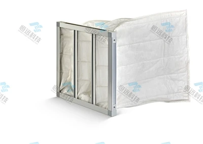 HDC5/6 Series Bag Type Air Filter (F5/F6) For HVAC Intermediate Filtration