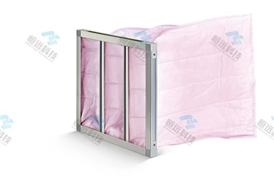 HDC7/8 Series F7/F8 Bag Type Air Filter For HVAC Systems