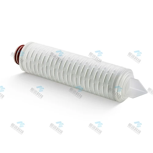 Microporous Polypropylene Pleated Water Filter Cartridge For Industrial Liquid Filtration