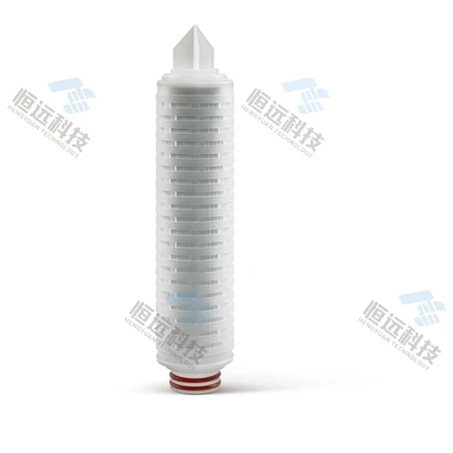 Pleated High Flow PP Filter Cartridge For RO Security Filtration Power Plant Water Treatment