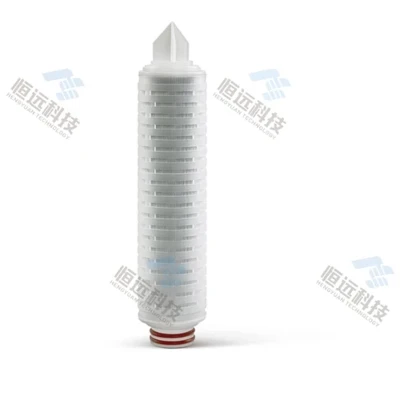 Pleated High Flow PP Filter Cartridge For RO Security Filtration Power Plant Water Treatment