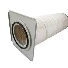 Premium Industrial Polyester PTFE Dust Filter Cartridge With Antistatic Technology
