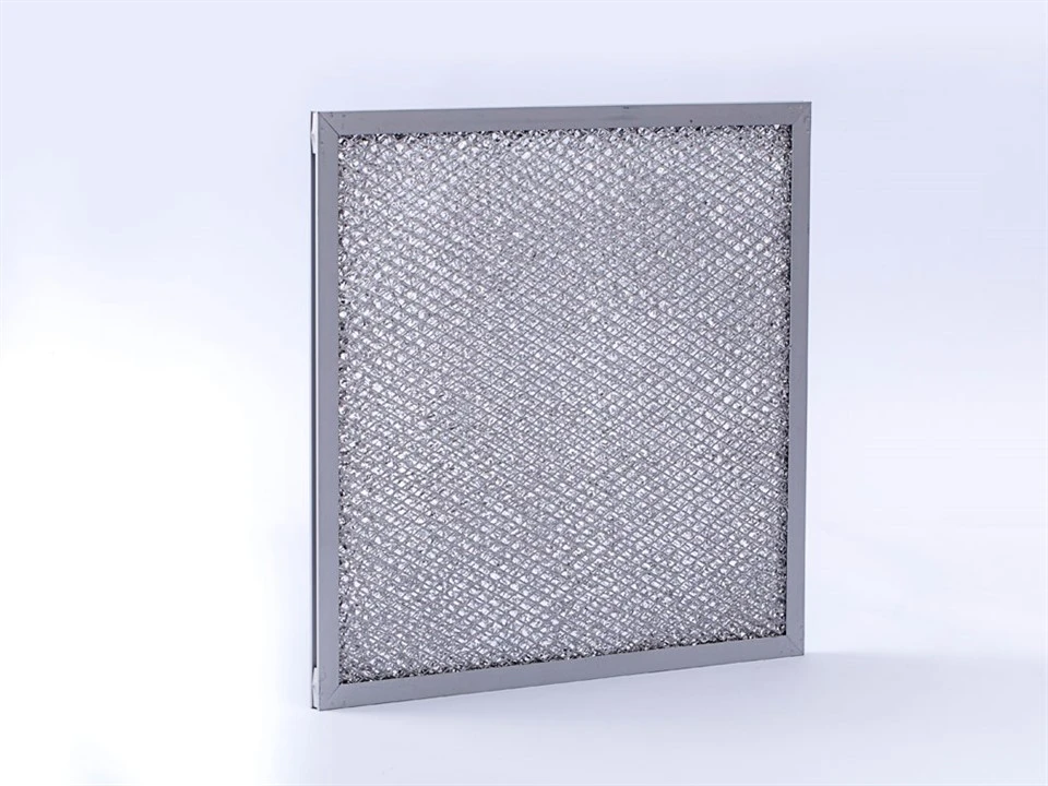 Panel-Type Primary Air Filter Metal Frame, Aluminum Mesh For PM2.5 Pre-Filtration