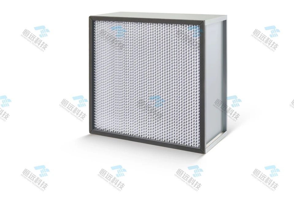 Partitioned High Efficiency Air Filter (H13-H14 High Dust Capacity & Low Resistance Type For Clean Workshop)