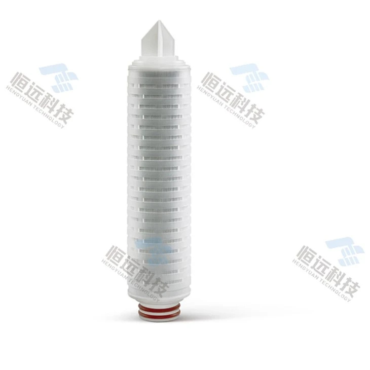 Pleated High Flow PP Filter Cartridge For RO Security Filtration Power Plant Water Treatment