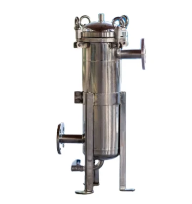 Promotional Stainless Steel Single Bag Filter For Water Filtration