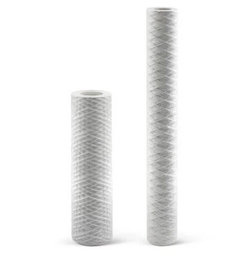 20" 20" 30" 40" 50" 60" 5 Micron Pp Twisted Yarn String Wire Wound Filter Cartridge For Food And Beverage