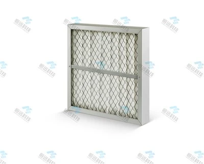 Aluminum Frame Cotton Filter Element Industrial HVAC Air Filter For Dust Collection