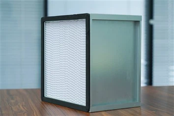 Aluminum Profile Semi HEPA Filter/ Deep Pleat HEPA Filter (with Clapboard) For Cleanrrom Above 95% At 0.3 Micron E10-E12 HEPA Filter