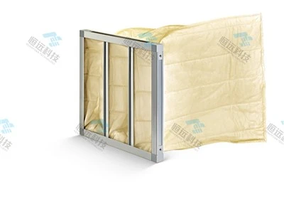 Bag Type Air Filter (Multi-Efficiency For HVAC & Industrial Ventilation Filtration)
