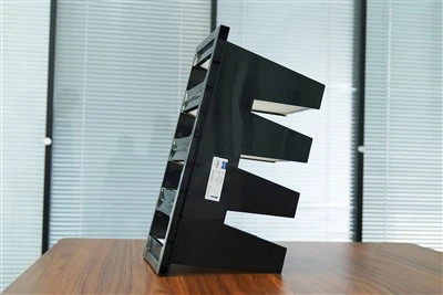 Compact Rigid Cassette Filter V Bank HEPA Big Dust Collector Gi Frame