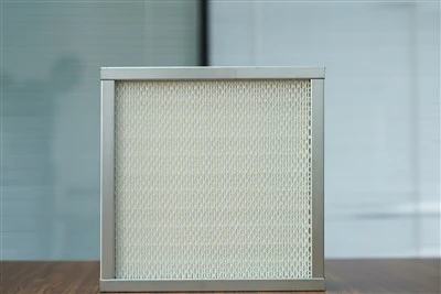 Dust Free Room HEPA Pleated Filter High Temperature Deep Pleat Tank HEPA Filter