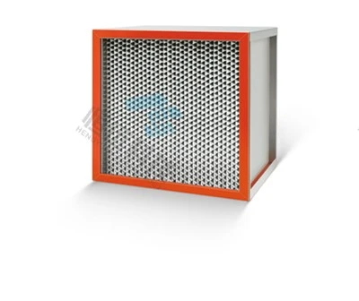 High-Temperature Separator-Type HEPA Filter Stainless Steel Frame For Industrial Ovens