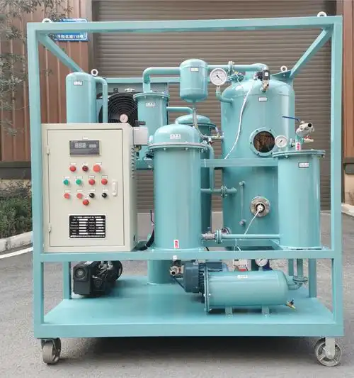 Hydraulic Oil Vacuum Filtration Machine