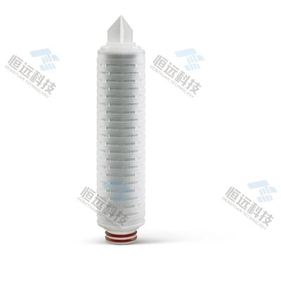 Pleated High Flow PP Filter Cartridge For RO Security Filtration Power Plant Water Treatment
