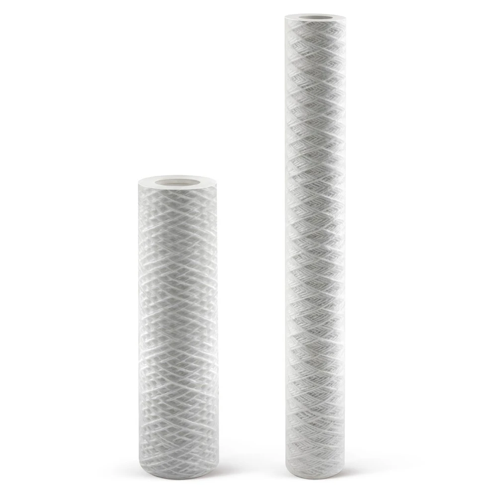 The 10-inch PP Wound Filter Cartridge For Iron Removal in Power Plant Condensate
