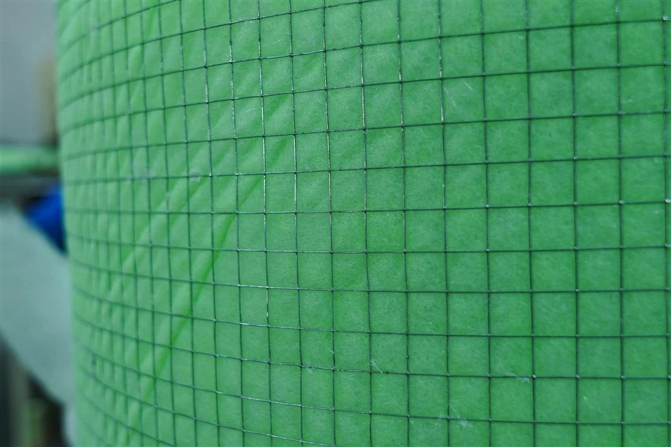 The Folded Frameless Preliminary Air Filter With A Double-layer Nylon Mesh Flat Panel